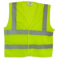 Mesh Safety Vest - Lime Green